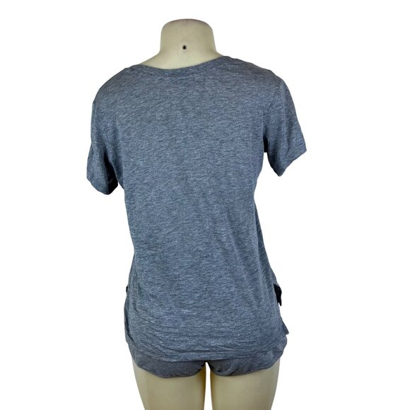 Cozy Zoe Women’s Heather Gray Lounge Set W/ Red Plaid Star and Shorts Sz S - New - Picture 3 of 16